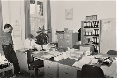 3497 medewerkers; administratie; kantoor, circa 1986