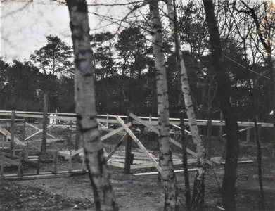 3541 bomen; park; palen; uitgraving, 1966