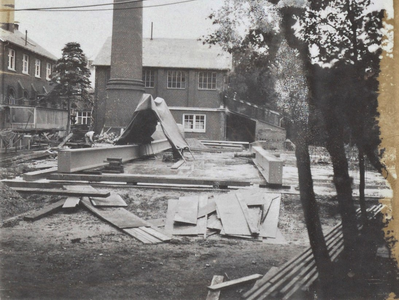 3554 ketelhuis; bouwmaterialen, 1966