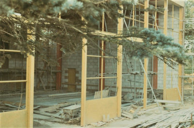 3602 ketelhuis; steigers; steigerbuizen, 1966-10