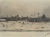 3704 Hooghees; aanbouw; sneeuw, 1922