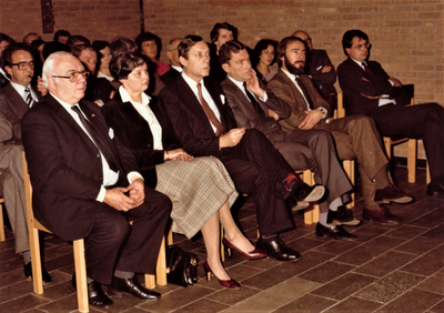 4518 toehoorders; aula; Marthapaviljoen, 1980