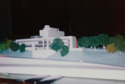 4617 maquette; nieuwbouw; Wijngracht, circa 1993
