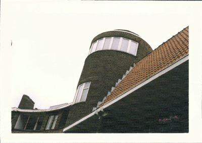  Torenkamer van woningcomplex Bernoulliplein, Groningen 100581