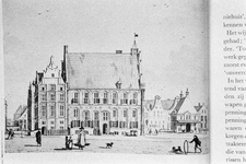  Grote Markt met Raadhuis en Waaggebouw Grote Markt, Groningen