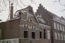  Pand tijdens sloop Martinikerkhof 34, Groningen