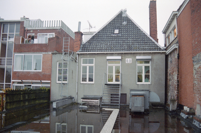  Gepleisterde gevel met zesruits vensters Oosterstraat 44, Groningen 102882