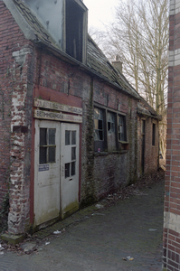  Gevels van dubbel éénlaags huisje met zadeldak Oude Boteringestraat 54-1, 54-2, Groningen 107899