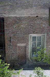  Muurwerk met blindnis en venster Noorddijkerweg 16, Noorddijk, Groningen 103727
