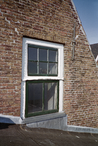 Muurwerk met verbouwd venster Vismarkt 40, Groningen 103466