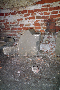  Zandstenen bouwelement in Sikkenspoort Leliesingel, Groningen 103776