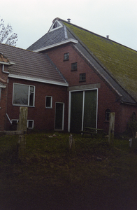  Gevels van tussenlid en schuur Zuiderweg 172, Hoogkerk, Groningen
