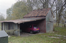  Schuurtje met afdak Zuiderweg 172, Hoogkerk, Groningen