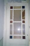  Glasdeur met gekleurd-, gewalsd- en mousselineglas Ubbo Emmiusstraat 7, Groningen 103421