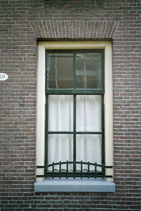  Muurwerk met zes-ruits schuifvenster Visserstraat 50, Groningen 103501