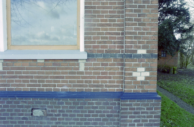  Siermetselwerk met venster Euvelgunnerweg 27, Groningen 100962