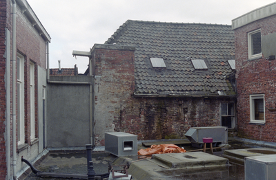 Muurwerk met muurankers en dakhelling Poelestraat 13, Groningen 103091