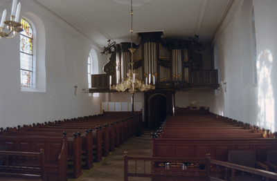  Interieur van kerk met orgel na restauratie Noorddijkerweg 16, Noorddijk, Groningen 103727