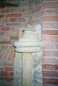  Natuurstenen console op zolder Martinitoren Martinikerkhof 1, Groningen 102537