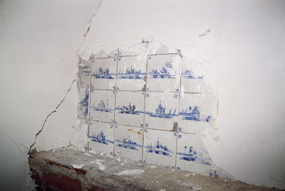  Keldergewelf met Delfsblauwe tegels Oude Boteringestraat 5, Groningen 102894