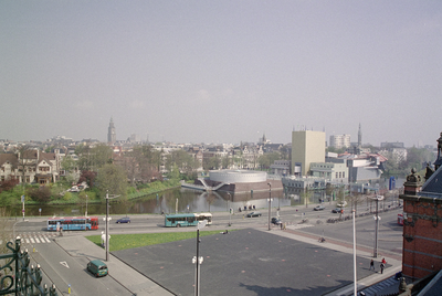  Stationsplein met zicht op Groninger Museum Stationsplein, Stationsweg, Museumeiland 1, Groningen 151896