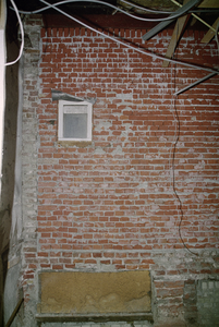  Muurwerk met klein venster Herestraat 9, 11, Groningen 102269, 102270