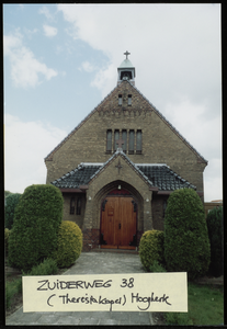  Theresiakapel (Theresia van het Kindje Jezus), entrée voorgevel Zuiderweg 38, Hoogkerk 101693