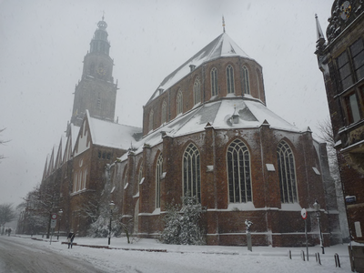  Martinikerk koor winter sneeuw Martinikerkhof 3, Martinikerk 102538