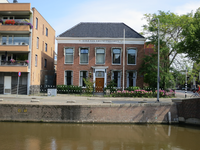  vrijmetselaarsloge voorgevel hekwerk kademuur Turfsingel 46 103380, 106368