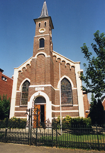  voorgevel Helperkerk Coendersweg 58, Groningen 100891