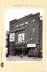  stamkaart bouwhistorische dossiers, Grand Theater, Grand Theatre Grote Markt 35, Groningen 100648