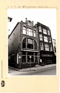  stamkaart bouwhistorische dossiers Steentilstraat 21, Groningen 100738