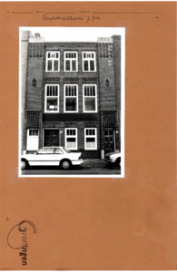  stamkaart bouwhistorische dossiers Eendrachtskade 7 (NZ), Groningen 100943