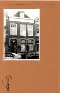  stamkaart bouwhistorische dossiers H.W. Mesdagstraat 32, 34, Groningen 101027