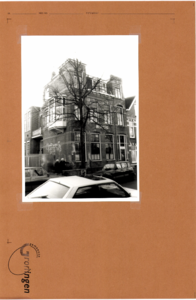  stamkaart bouwhistorische dossiers H.W. Mesdagstraat 72, Groningen 101028