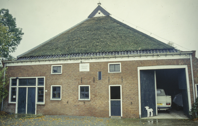  Achtergevel van schuur van boerderij 't Witte Lam Groningerweg 46, Groningen 100620