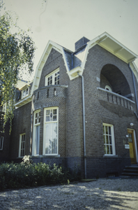  Gevel van villa Insulinde met inpandig balkon Verlengde Hereweg 167, Groningen 100615