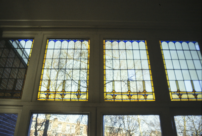  Glas-in-lood bovenlichten H.W. Mesdagplein 17 100614