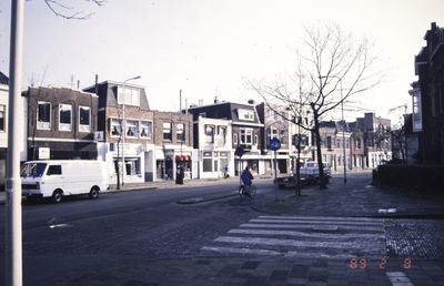  Overzicht van straat met voorgevels Noorderstationsstraat 15, 13, 11, 9, 7, Groningen