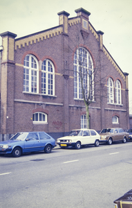  Voorgevel van onderdeel voormalige gasfabriek Bloemsingel, Groningen