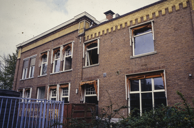  Gevel van pand van voormalige gasfabriek Bloemsingel, Groningen