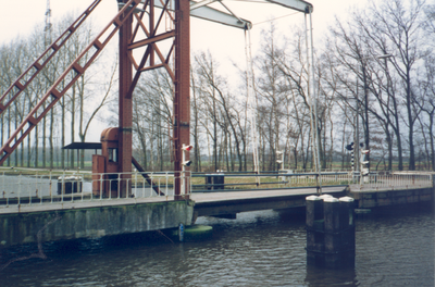 403394 Ophaalbrug te stad van Gerwen, Datum onbekend.