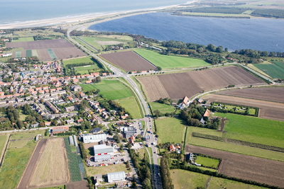 405025 Luchtfoto N57, Walcheren, Veerse Meer, Veersegatdam, 2007-09-27