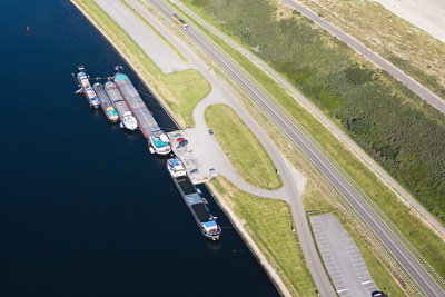 406101 Veerse Gatdam, Veerse Meer, luchtfoto, 2007-08-01