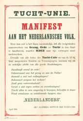  Manifest aan het Nederlandsche volk.