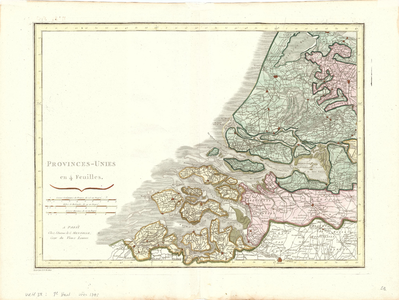 D18-03 Provinces-Unies en 4 Feuilles , 1779