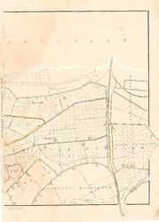 D19-69 Kaart van de gemeenten Stellendam, Onwaard en Roxenisse , 1835/eind 19e eeuw