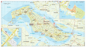 21-05 Plattegrond Goeree-Overflakkee (1e, 2e 3e en 6e editie, 5x), 2000-2011