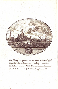 J18-30 Het dorp Middelharnasch , 1793