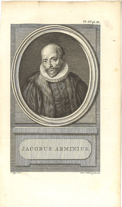7 Jacobus Arminius (= Jacobus Hermansz., ca. 1560-1609), 1786